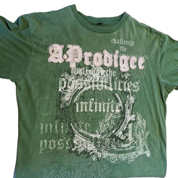 Men's A Prodigee Challenge the Infinite Possibilities T-Shirt Size XXL - Picture 3 of 9
